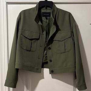 Banana Republic Utility Jacket in Olive